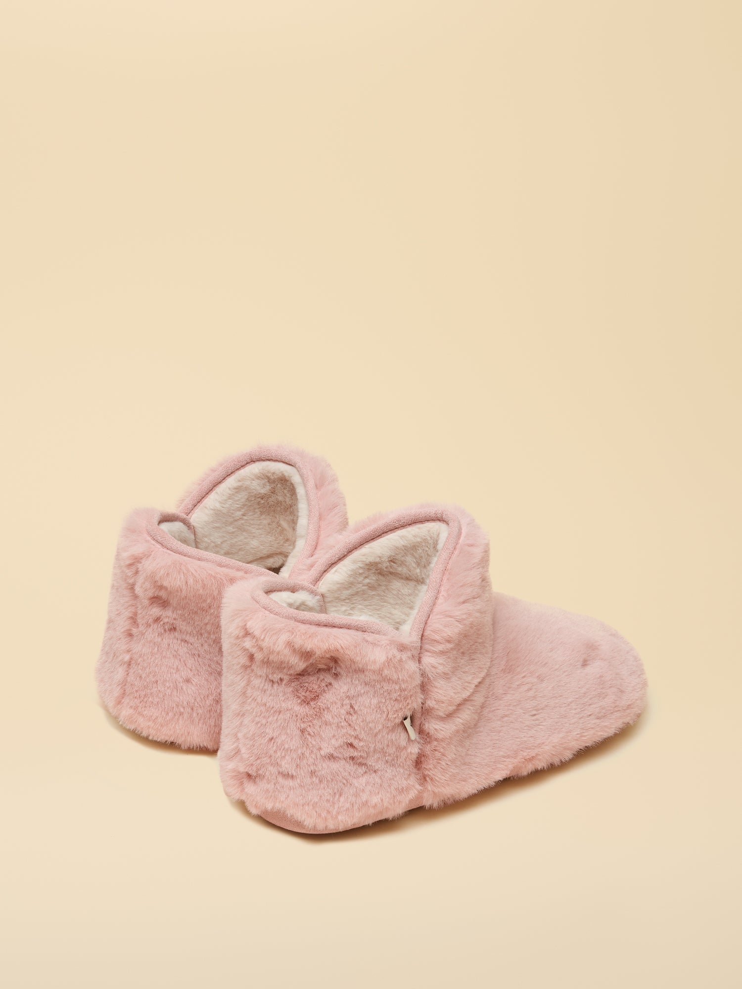 Joules Cabin Luxe Pink Slippers: Women's Fuzzy House Shoes