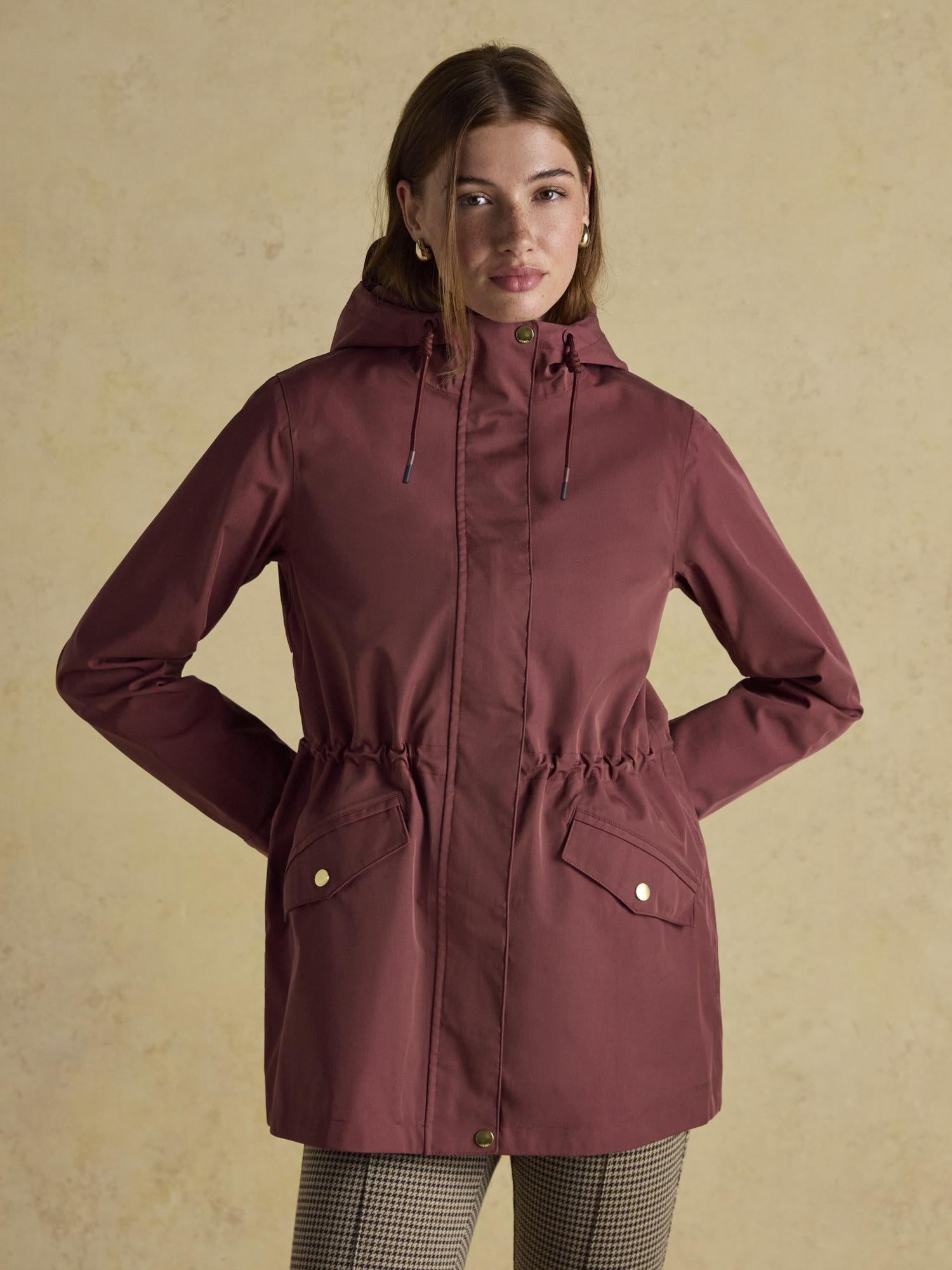 Joules Portwell Port Waterproof Raincoat with Hood