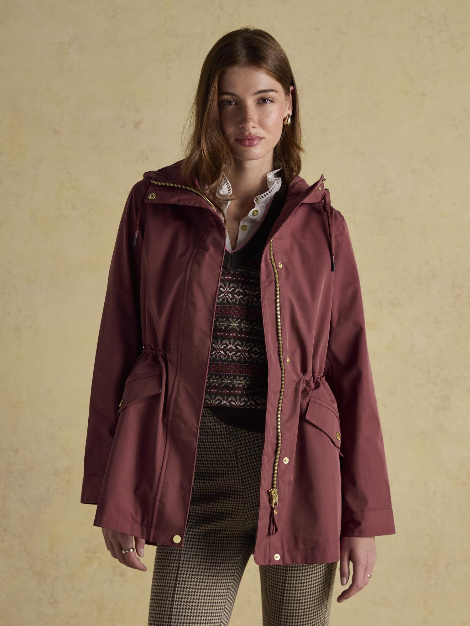 Joules Portwell Port Waterproof Raincoat with Hood