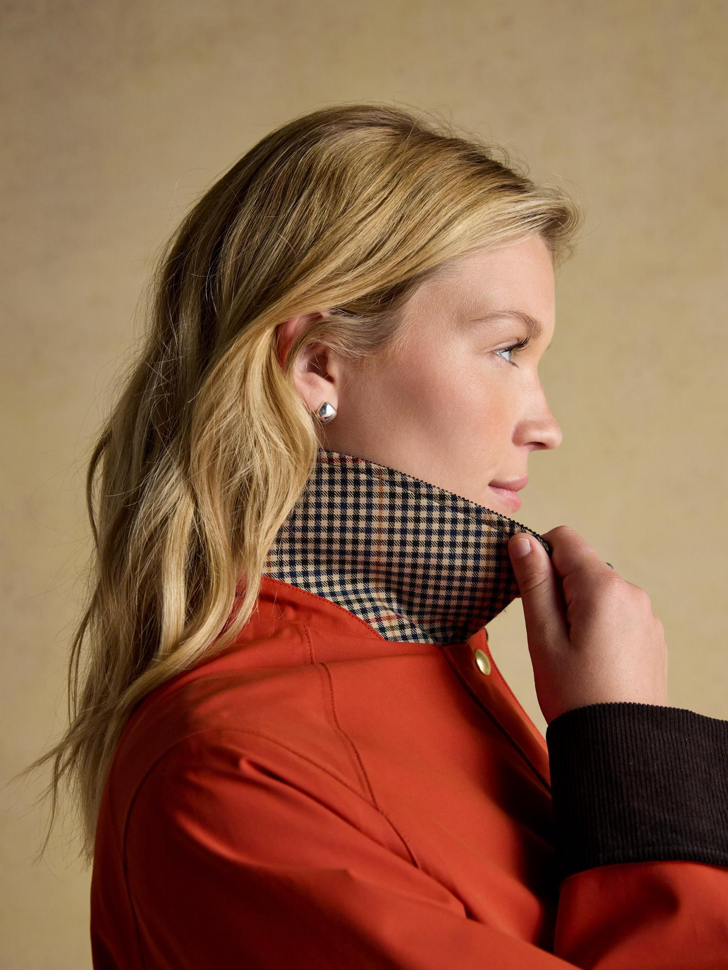 Joules Katherine Burnt Orange Waterproof Heritage Coat