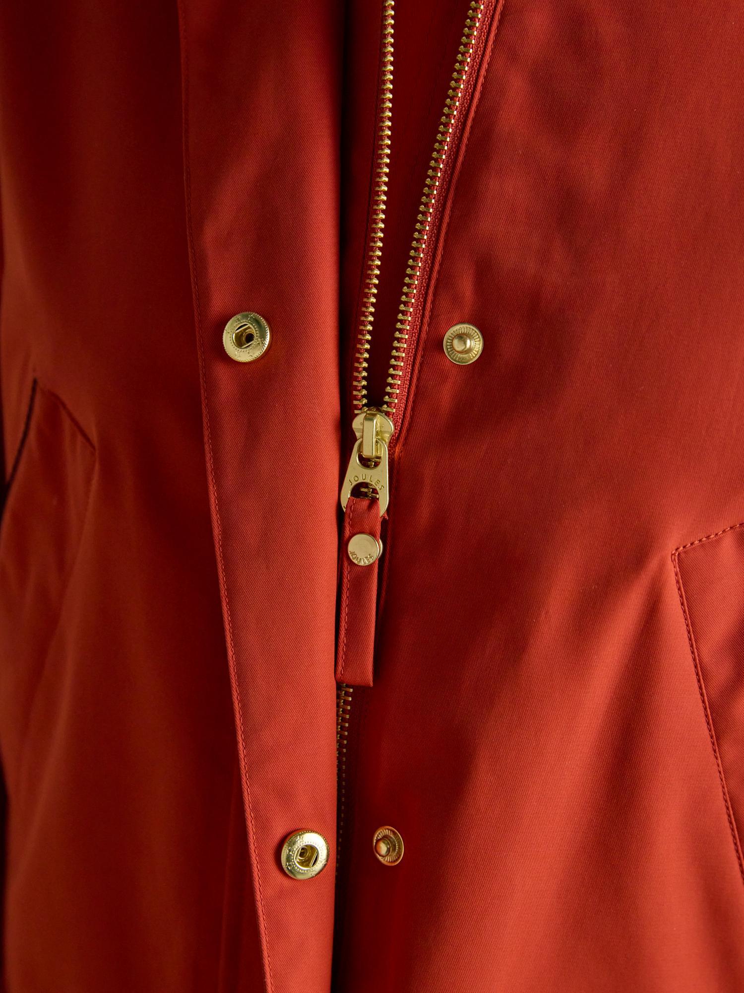 Joules Katherine Burnt Orange Waterproof Heritage Coat