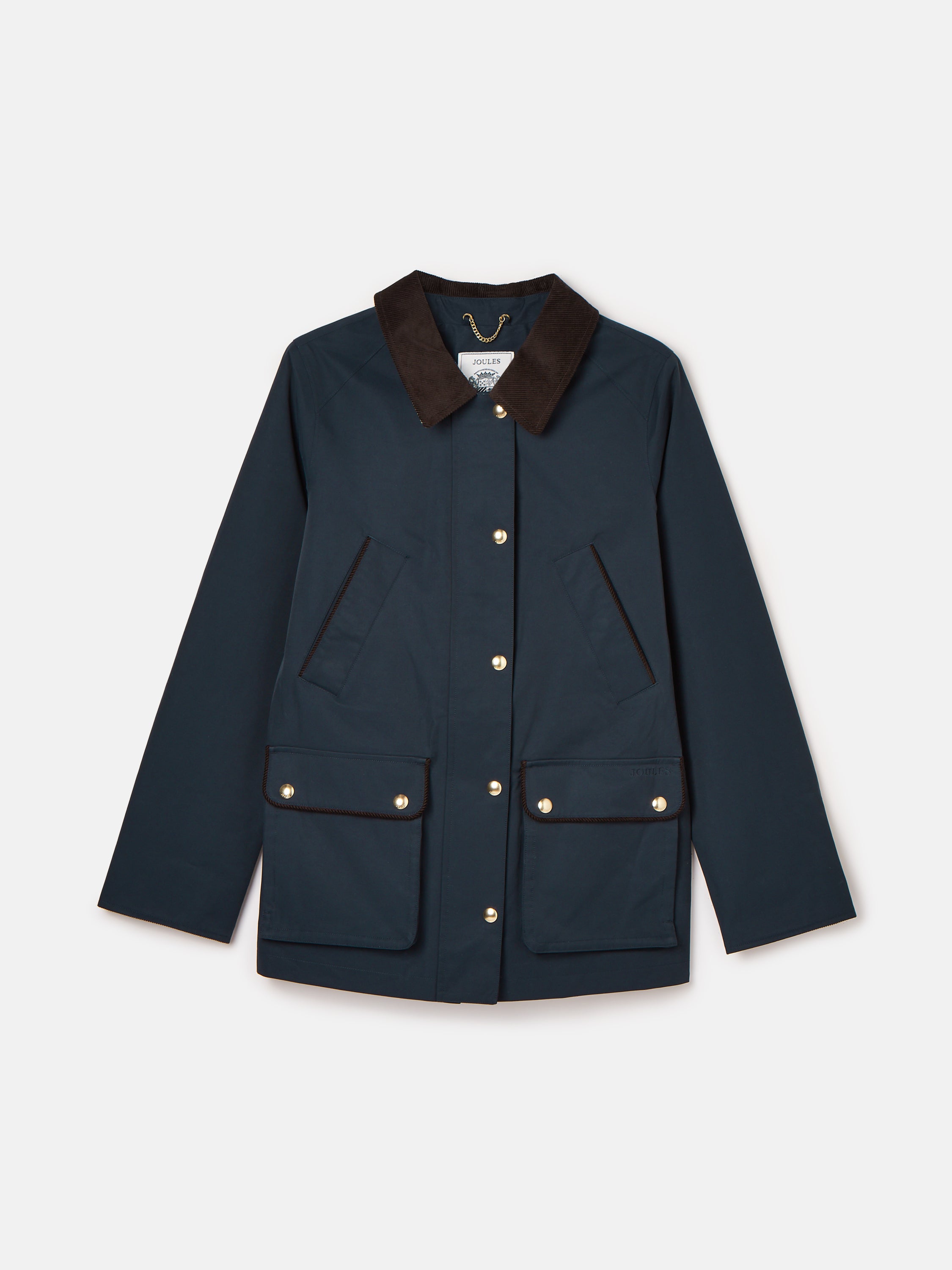 Joules Katherine Waterproof Coat Navy - Women's Country Style Jacket