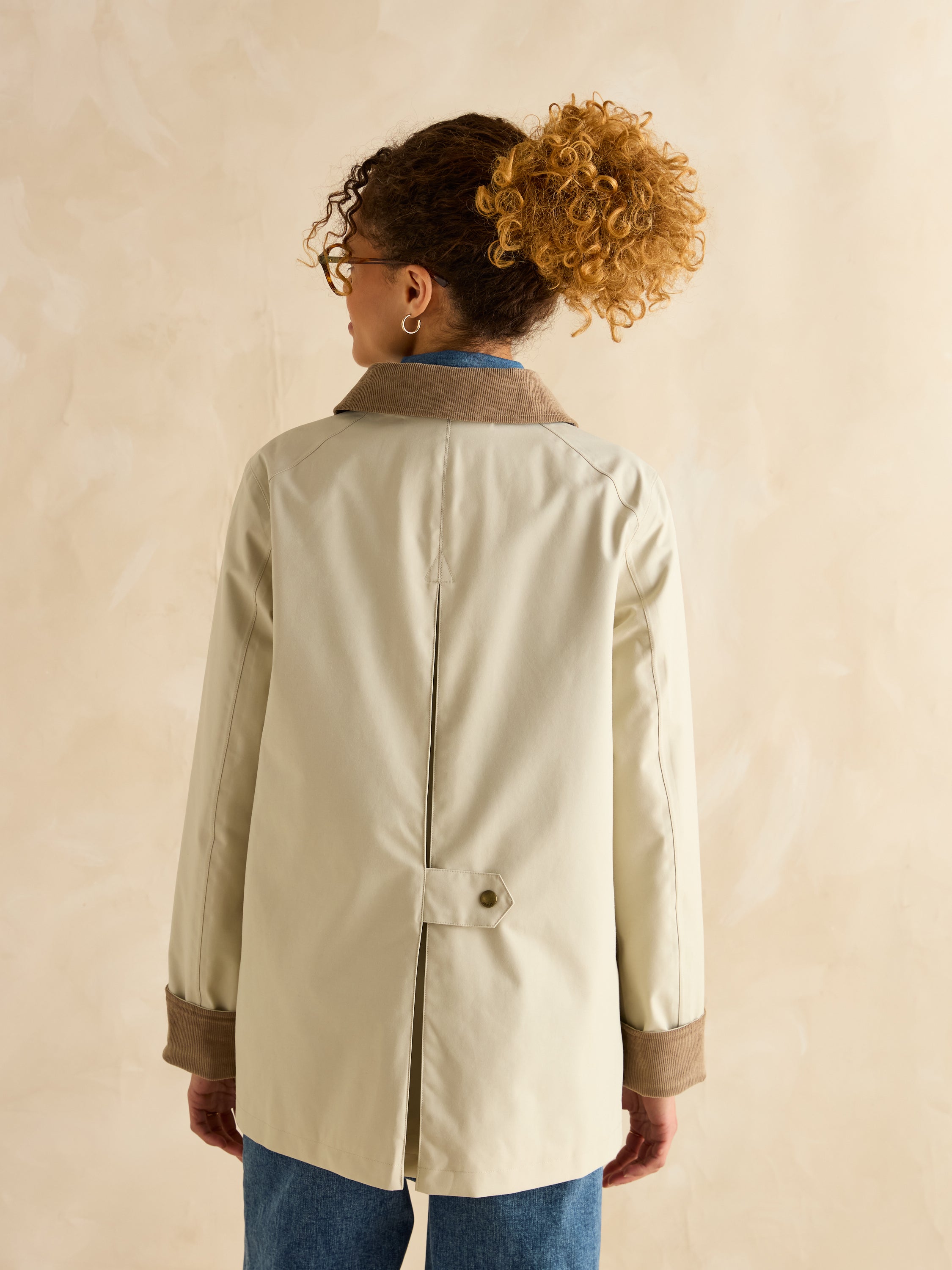 Joules Katherine Waterproof Coat Stone | Heritage Outdoor Style | Equiflair