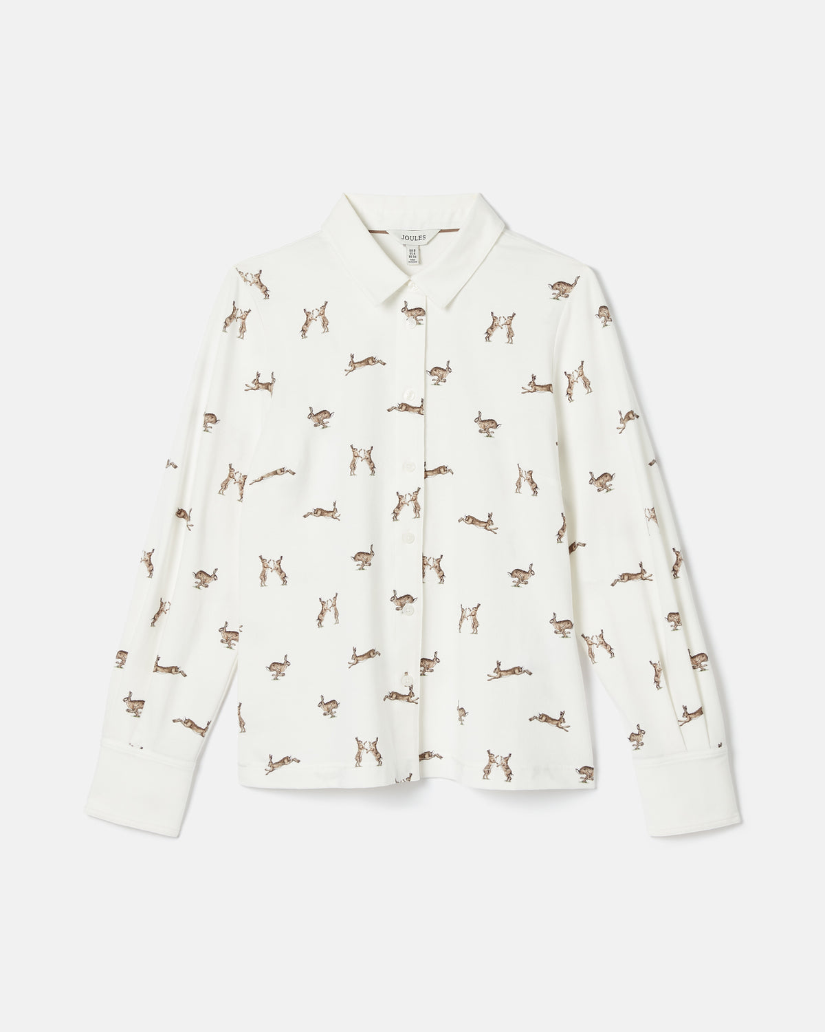 Joules Eleanor Tomlinson Cream Hares Jersey Shirt