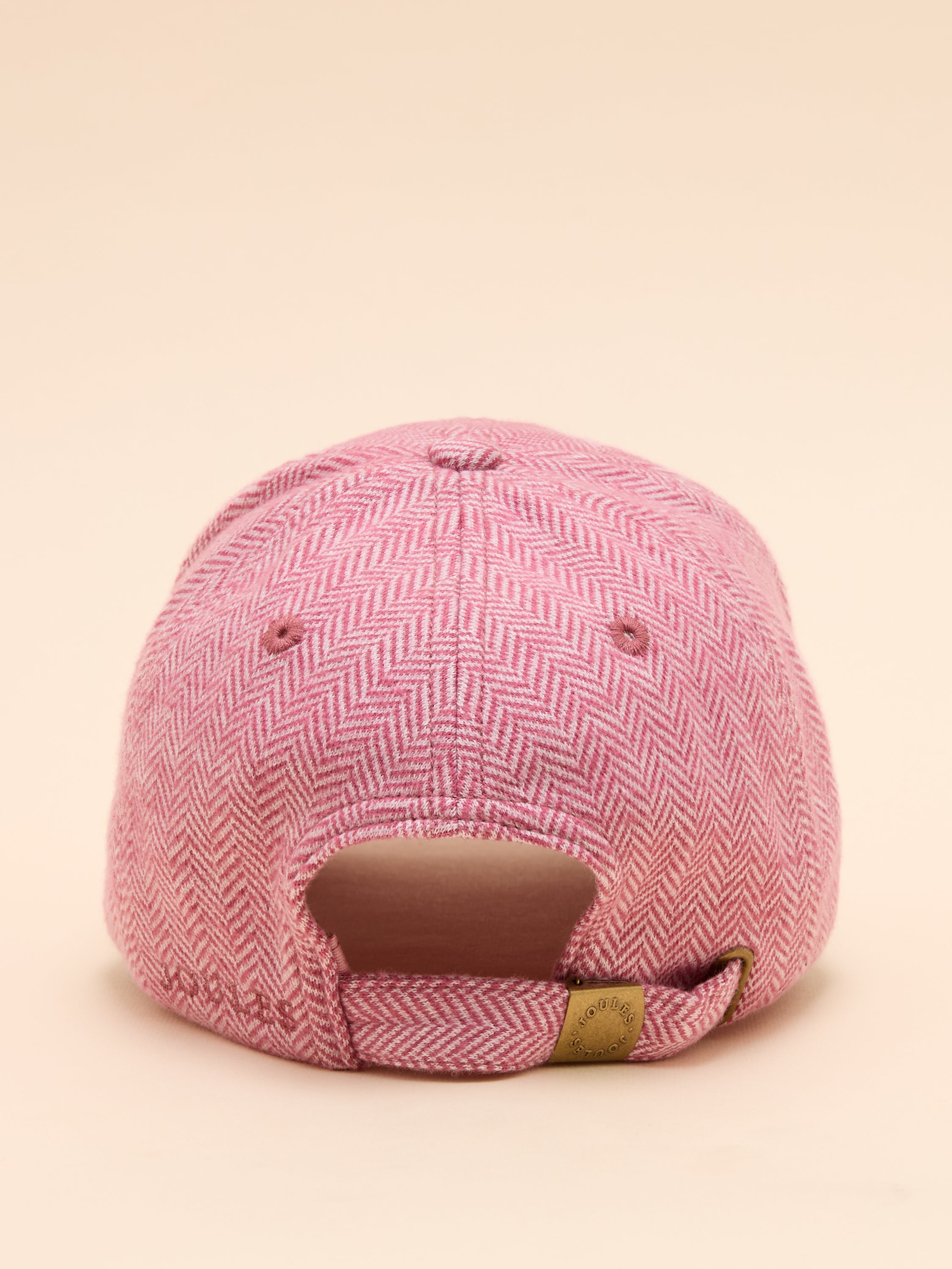 Joules Daley Herringbone Cap Pink