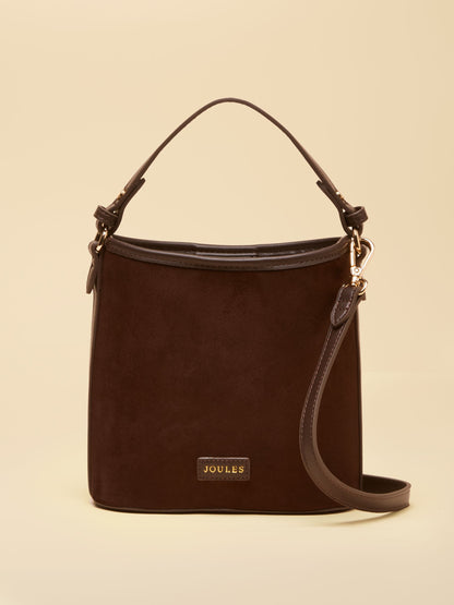 Women's Joules Chocolate Brown Bucket Bag
