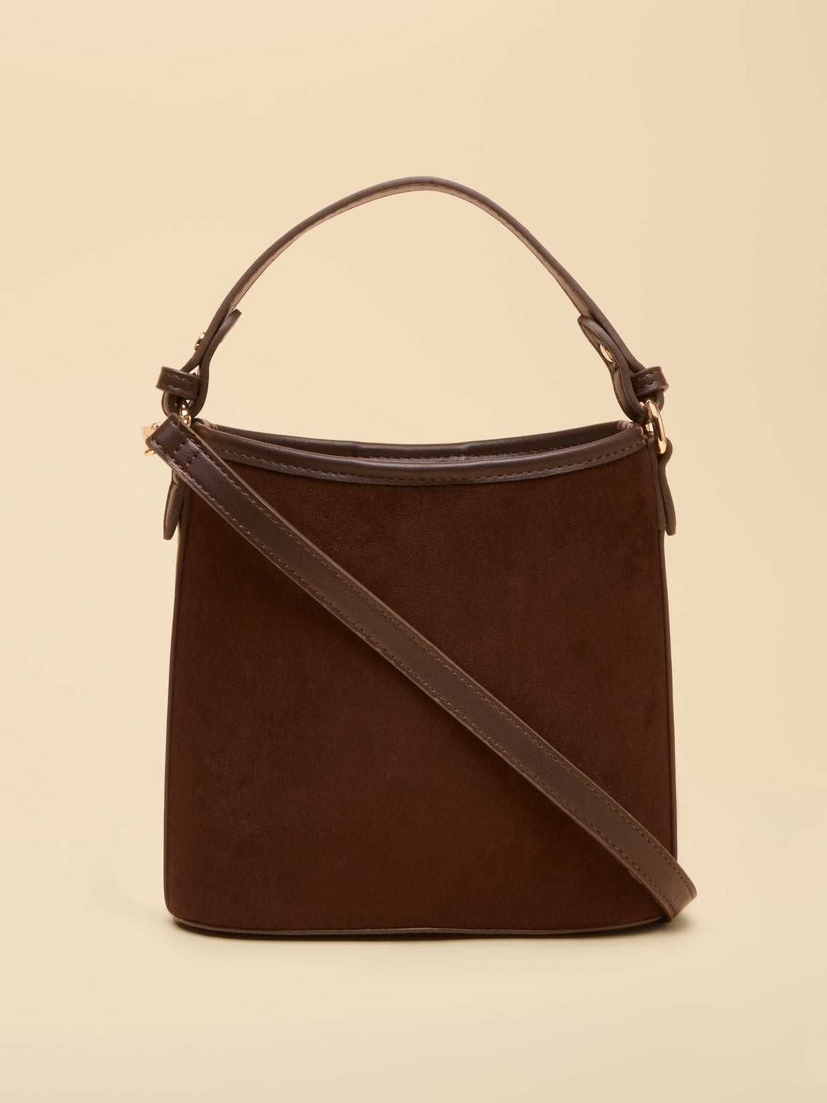 Women's Joules Chocolate Brown Bucket Bag