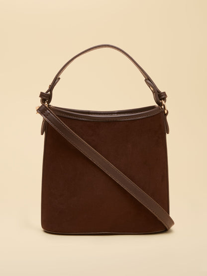 Women's Joules Chocolate Brown Bucket Bag