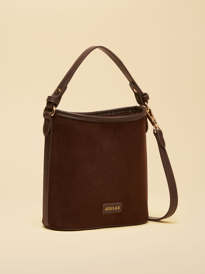 Women's Joules Chocolate Brown Bucket Bag