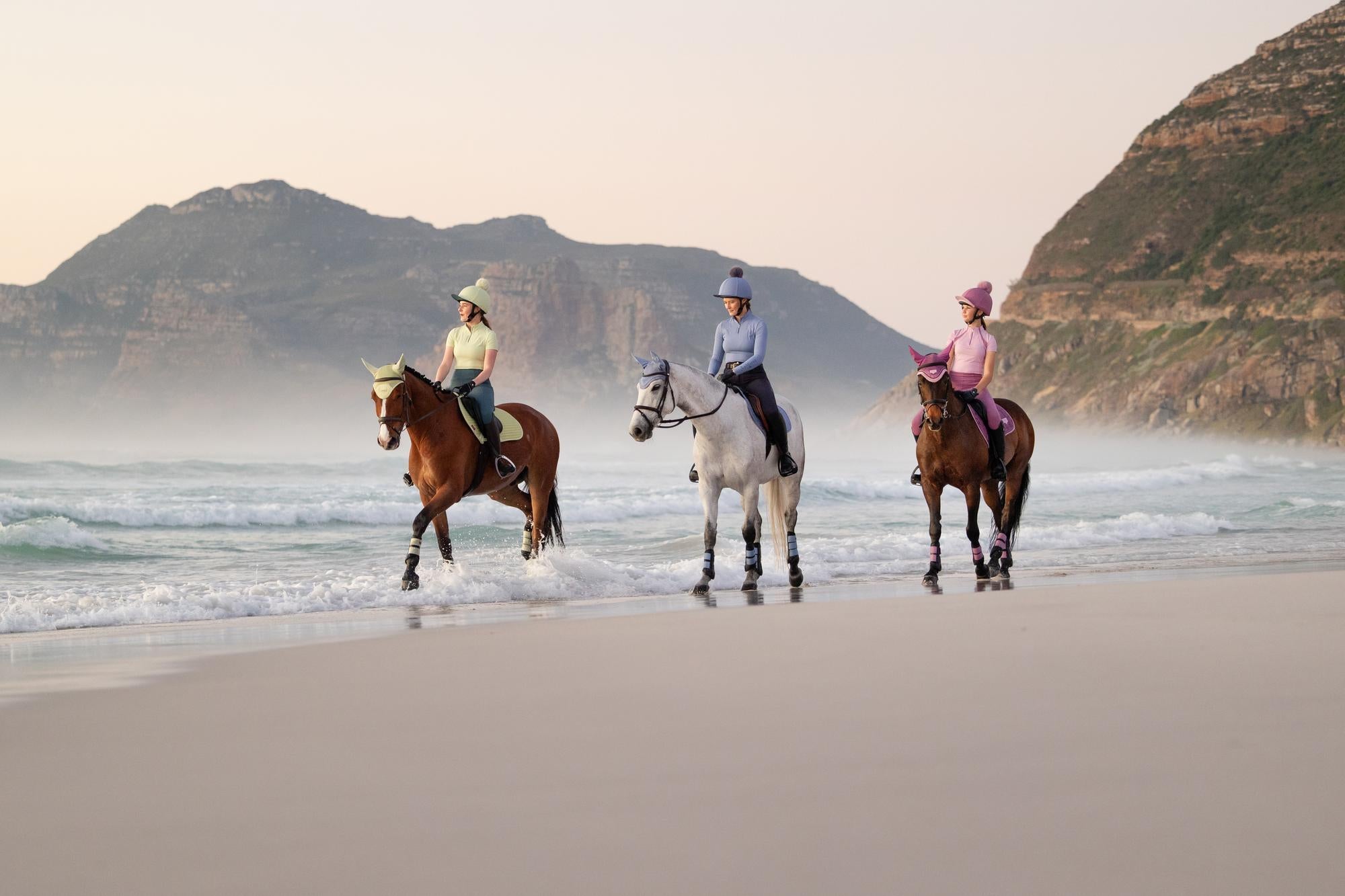 LeMieux Young Rider Mia Mesh Base Layer Fondant