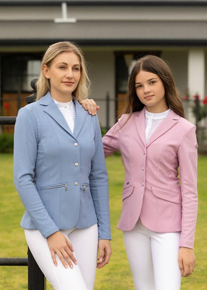 LeMieux Young Rider Kennedy Show Jacket Powder Blue | Equiflair