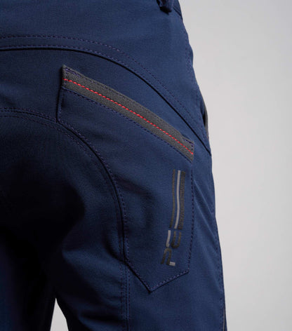 PREMIER EQUINE GANDO Boys Gel Knee Riding Breeches Navy - Riding Apparel