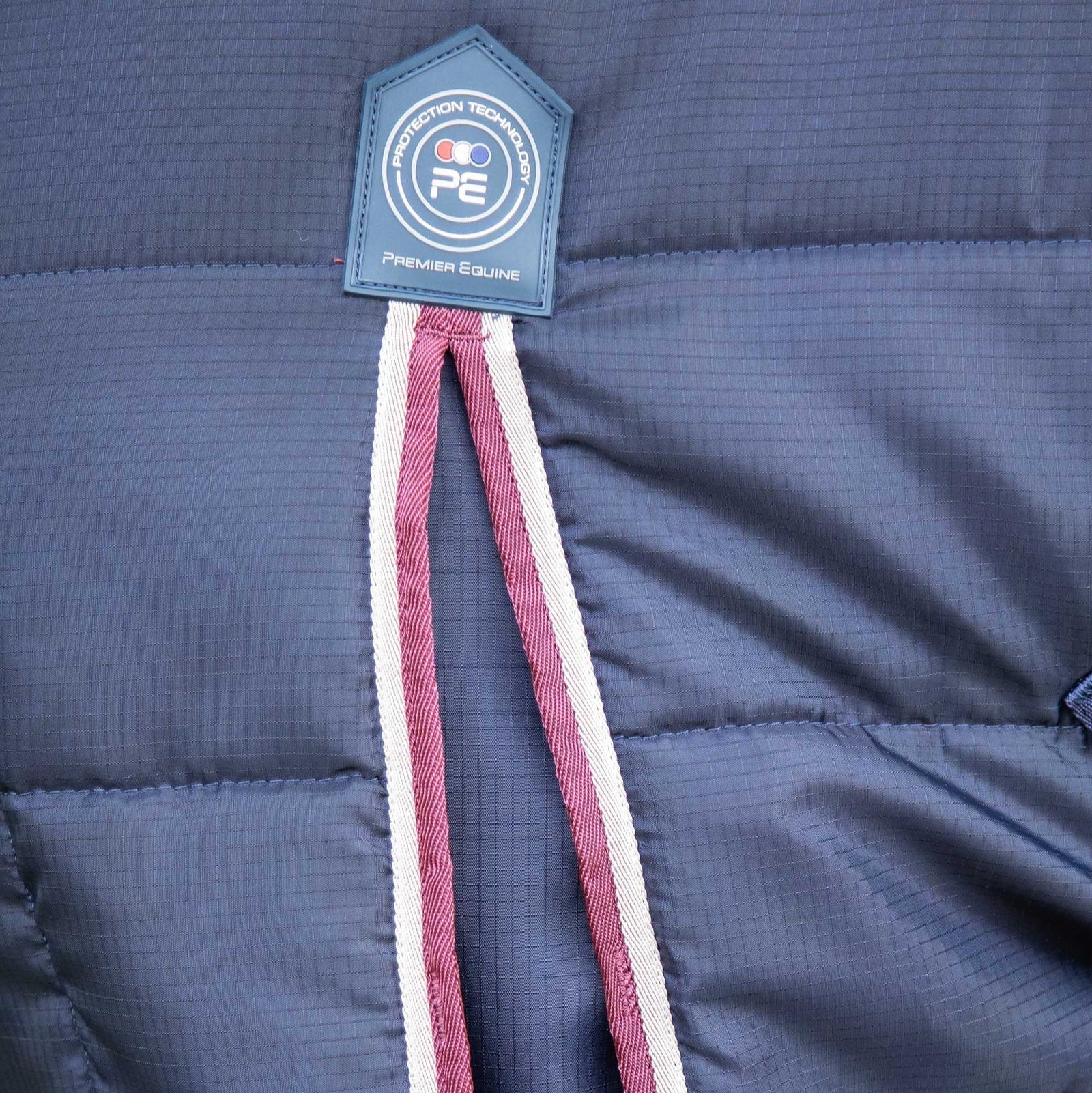 PREMIER EQUINE Garissa 100g Stable Rug - Navy Horse Rug from Equiflair