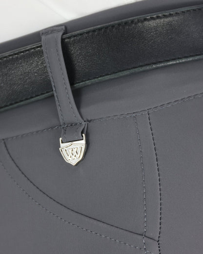 Woof Wear Hybrid Riding Tights - Full Seat Slate - Riding Breeches, Belt Loops