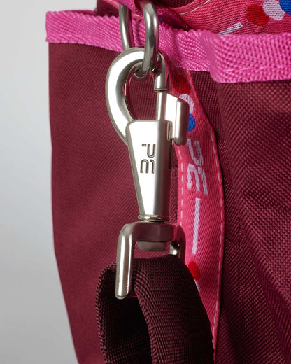 Premier Equine Grooming Kit Bag Wine & Fuchsia