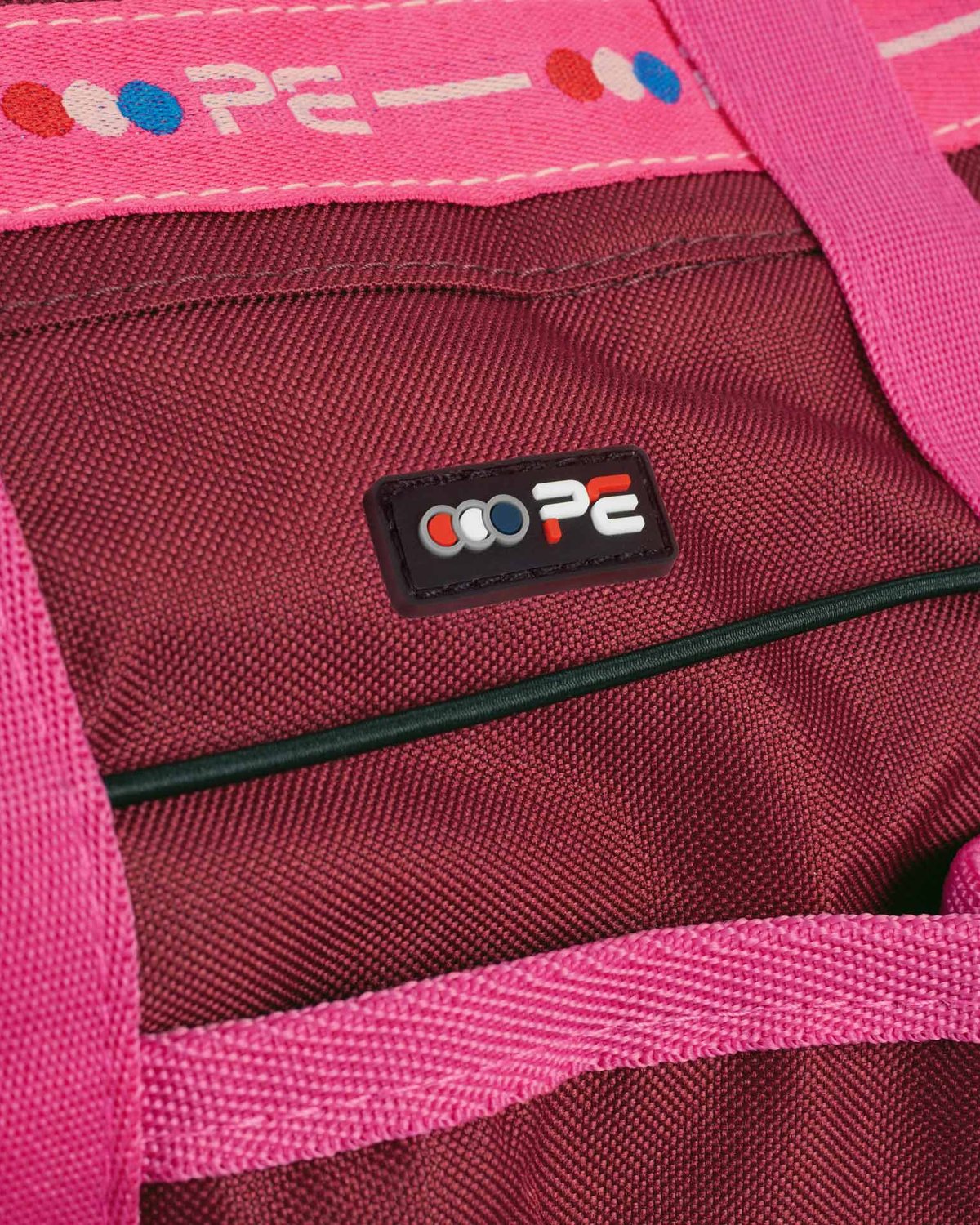 Premier Equine Grooming Kit Bag Wine & Fuchsia