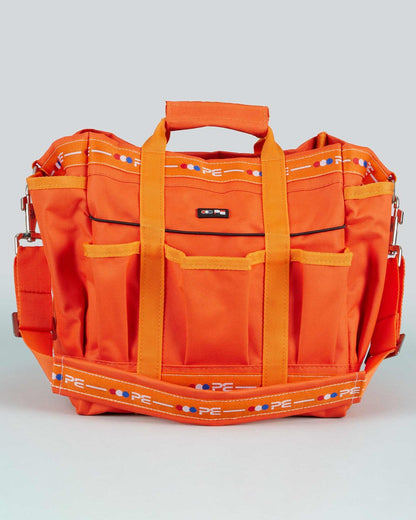 Premier Equine Grooming Kit Bag Orange & Amber