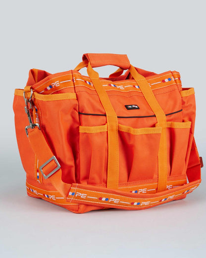 Premier Equine Grooming Kit Bag Orange & Amber