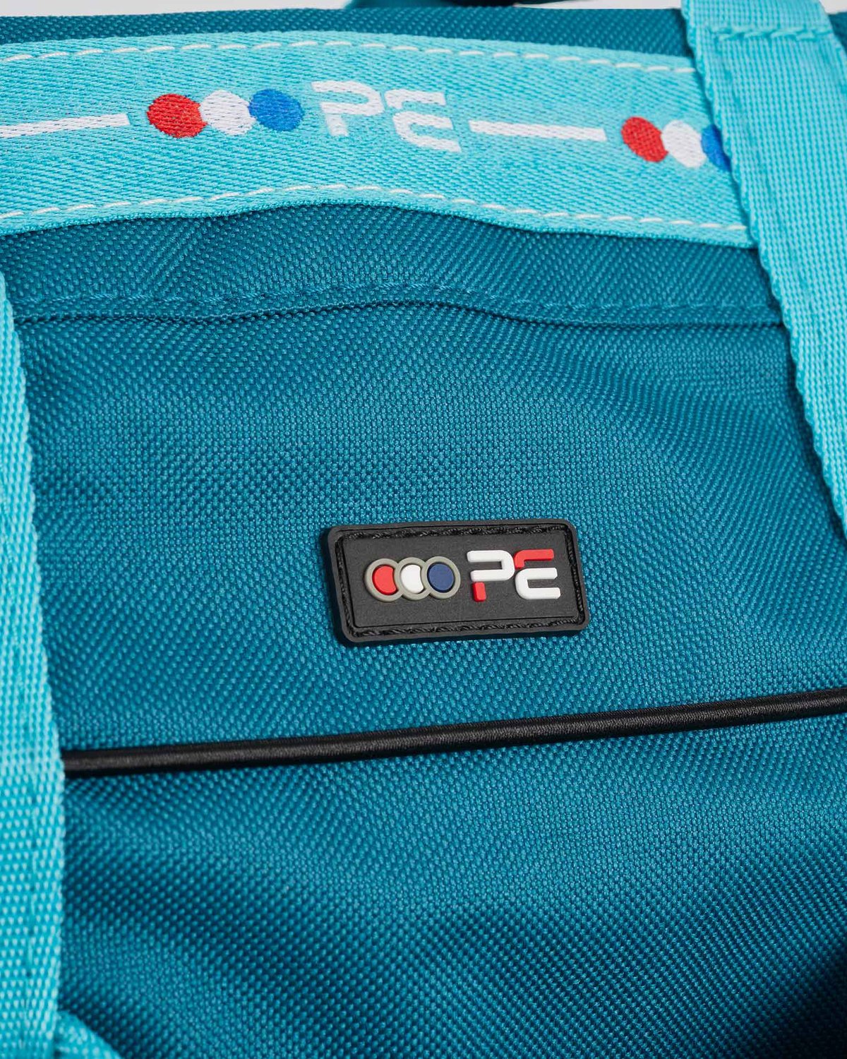 Premier Equine Grooming Kit Bag Med Blue & Peacock