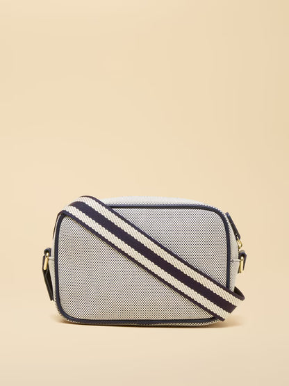 Joules Blair Navy Canvas Cross Body Bag