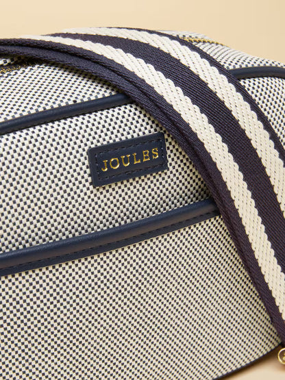 Joules Blair Navy Canvas Cross Body Bag