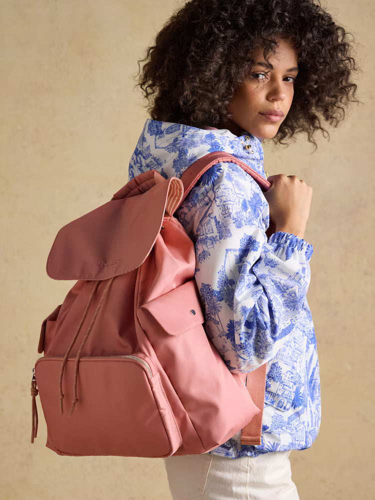 Joules Cambeck Pink Rucksack