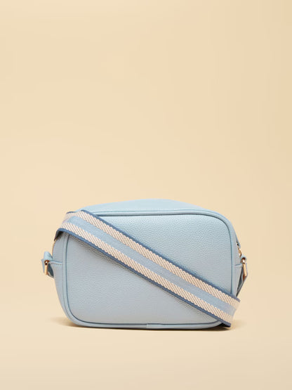 Joules Trent Pale Blue Cross Body Bag with Adjustable Thick Strap
