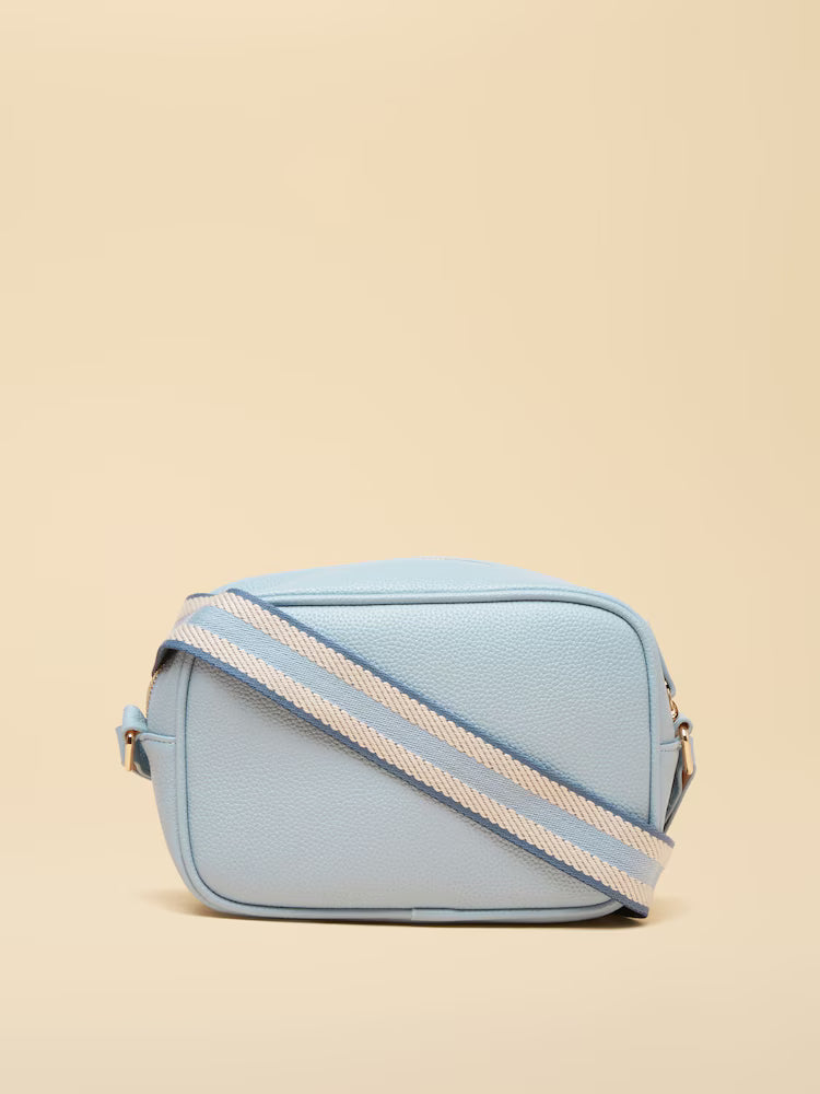 Joules Trent Pale Blue Cross Body Bag with Adjustable Thick Strap