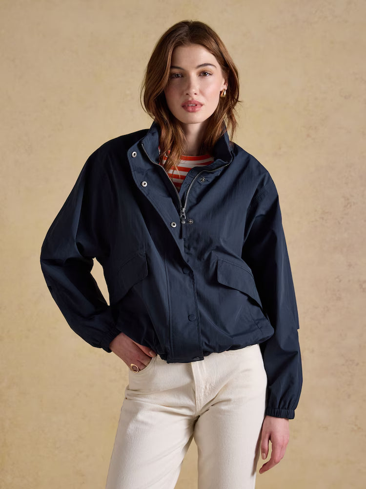 Joules Hove Waterproof Windbreaker Jacket Navy