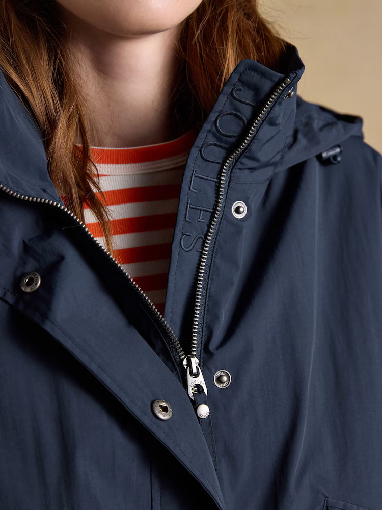 Joules Hove Waterproof Windbreaker Jacket Navy