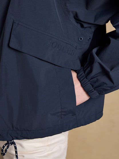 Joules Hove Waterproof Windbreaker Jacket Navy