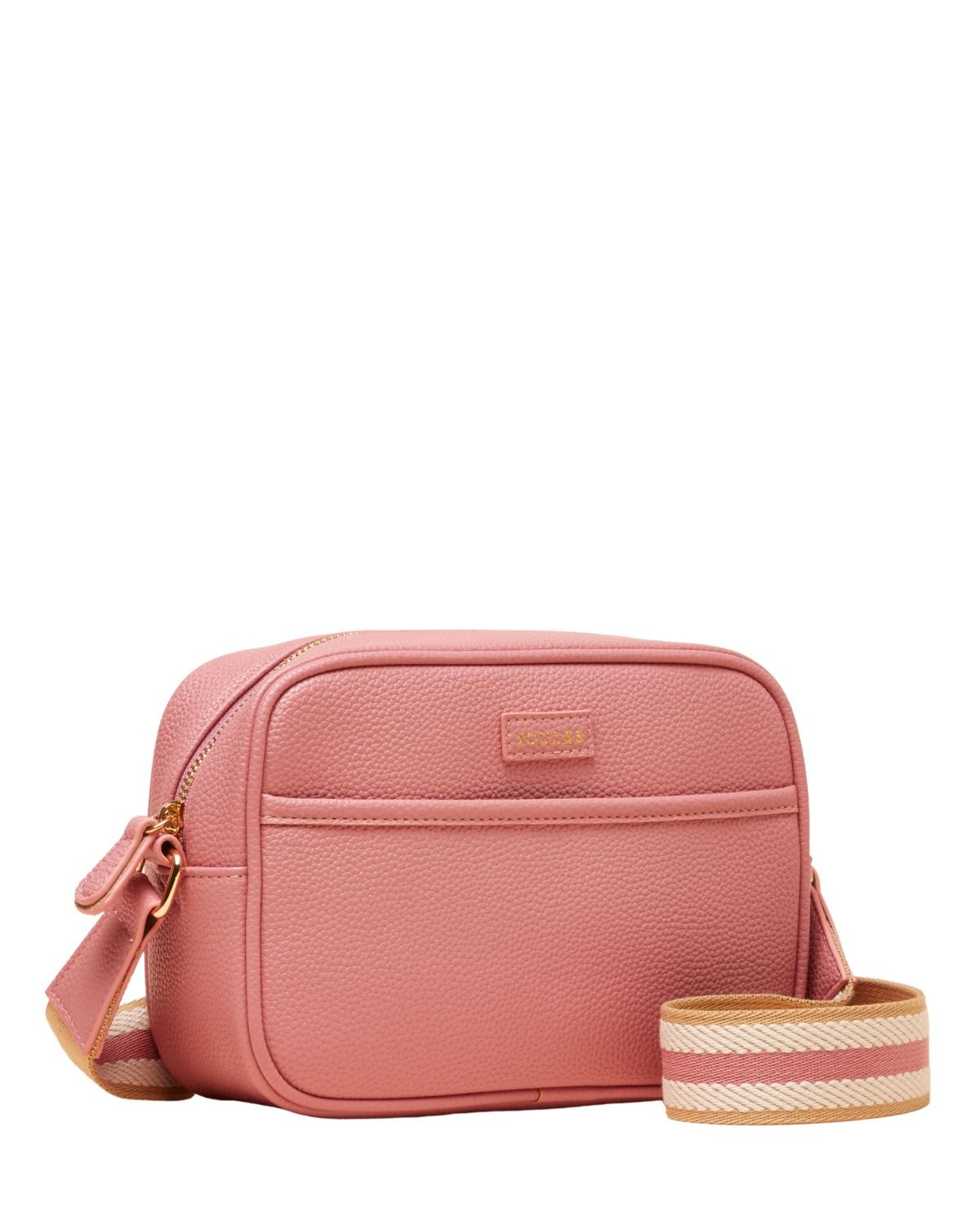 Joules Trent Pink Cross Body Bag with Adjustable Thick Strap | Equiflair