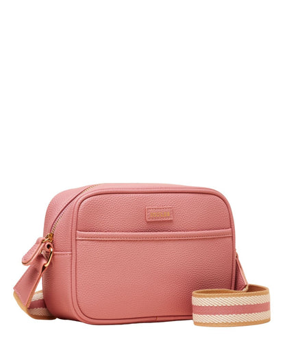 Joules Trent Pink Cross Body Bag with Adjustable Thick Strap | Equiflair