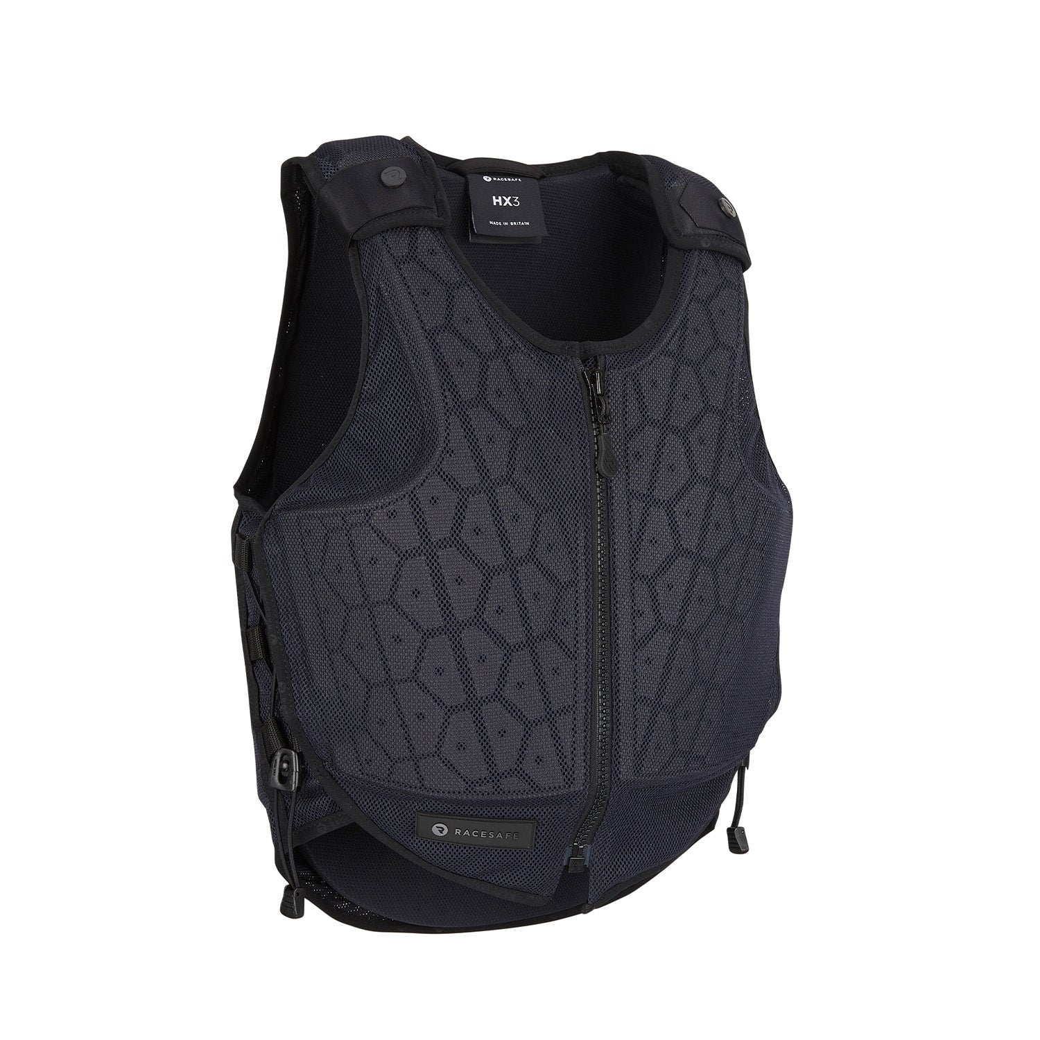 Racesafe HX3 Navy Body Protector | Level 3 Safety Vest for Horse Riding, Equestrian Protection