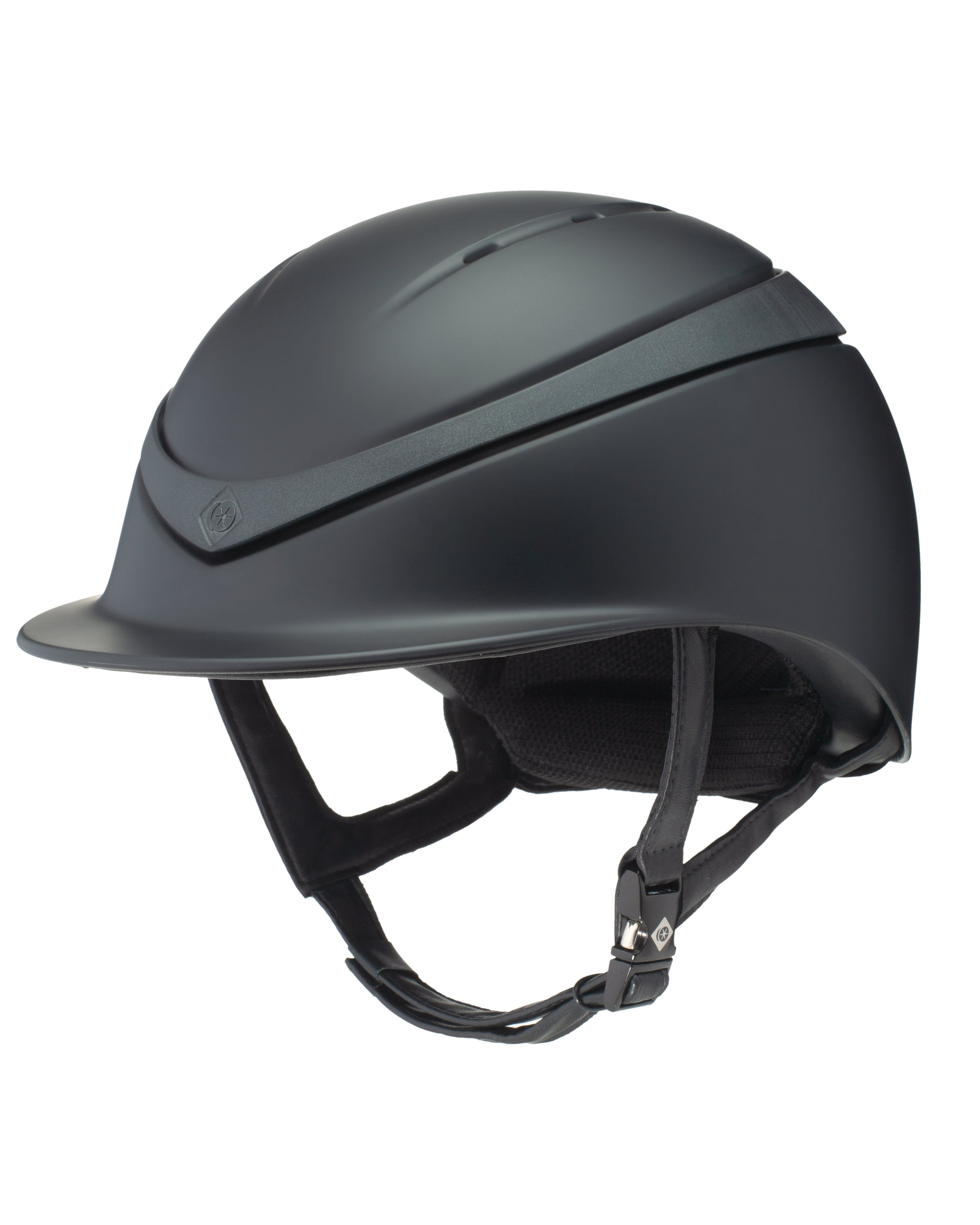 Charles Owen Halo Helmet, Black Riding Helmet with MIPS Technology. Equestrian Protective Gear. Safety Certified.