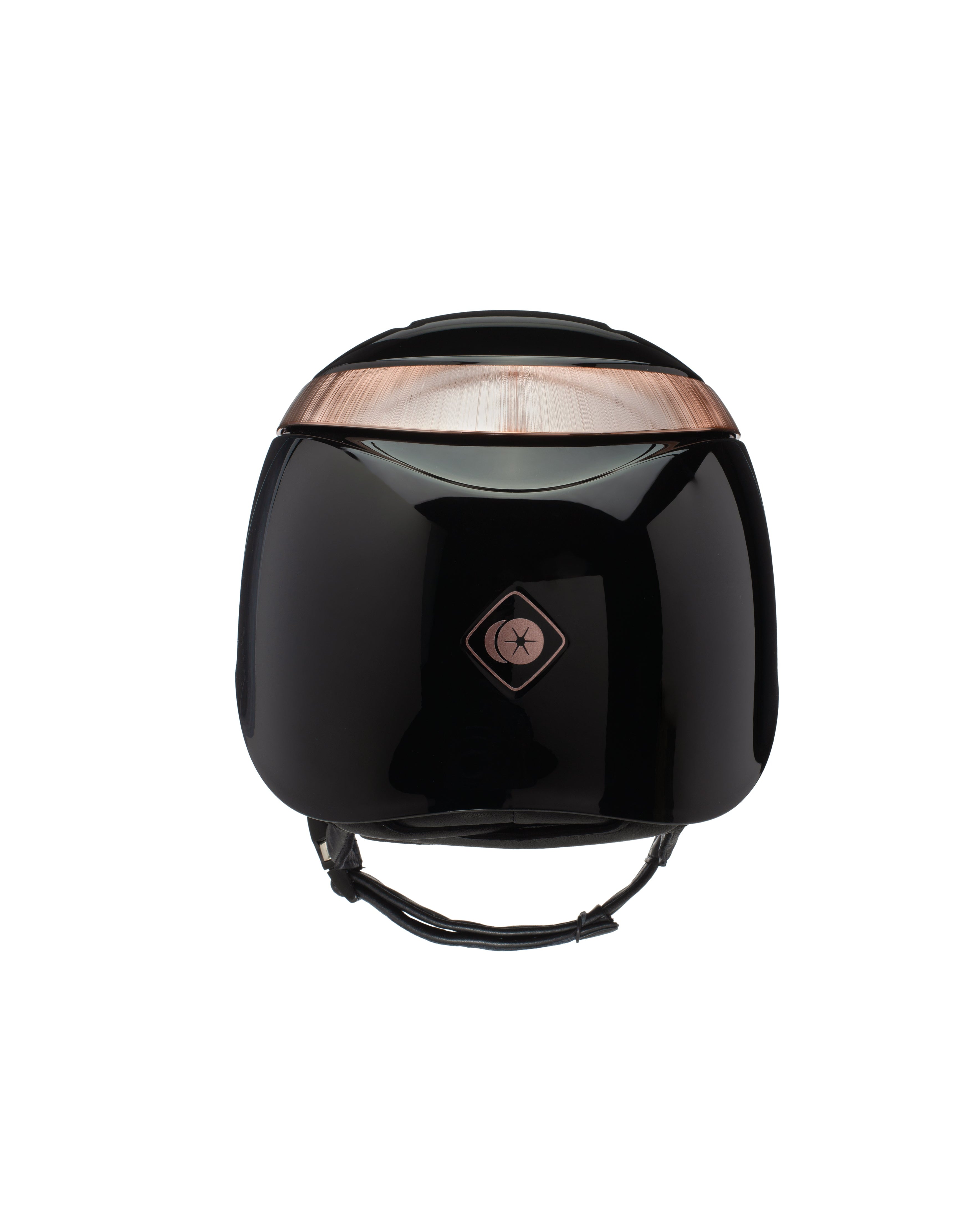 Charles Owen Halo Helmet Black/Rose Gold Riding Helmet - Equestrian Safety Gear