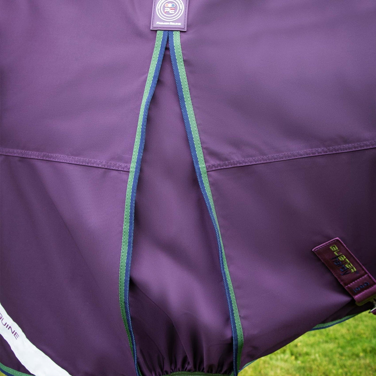 Premier Equine Buster Hardy 100g Half Neck Turnout Rug Purple
