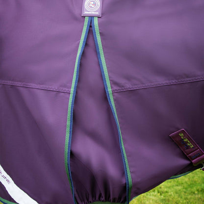 Premier Equine Buster Hardy 100g Half Neck Turnout Rug Purple