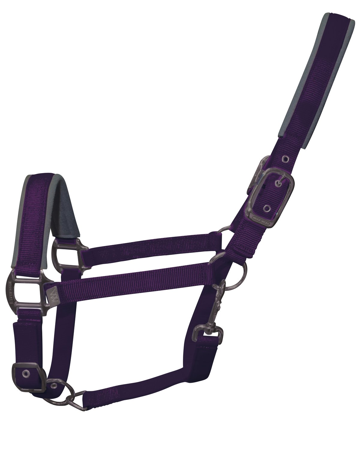 Woof Wear Contour Head Collar Damson