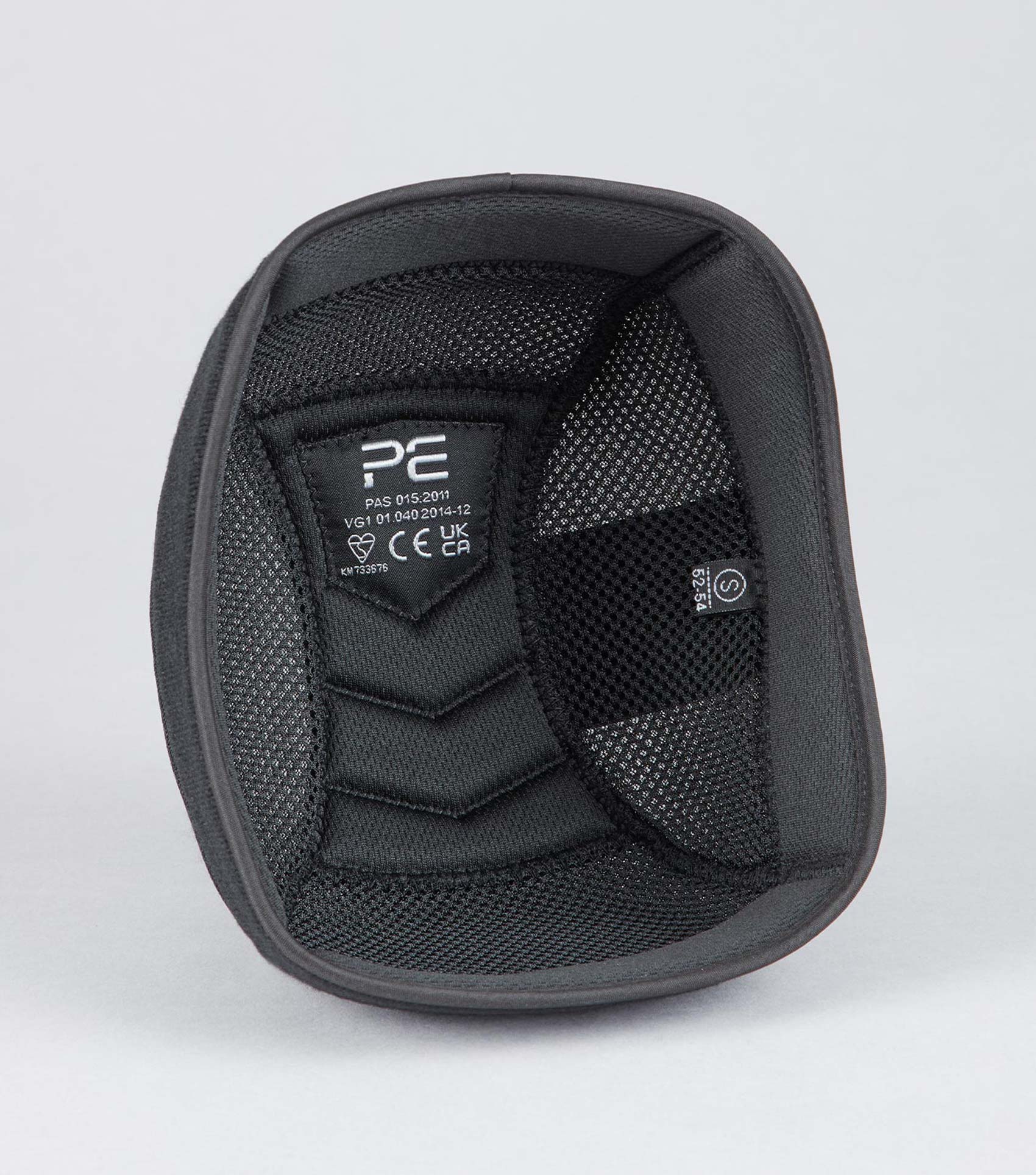 PREMIER EQUINE Riding Helmet Liner - Black, antibacterial, moisture-wicking & washable from Equiflair.
