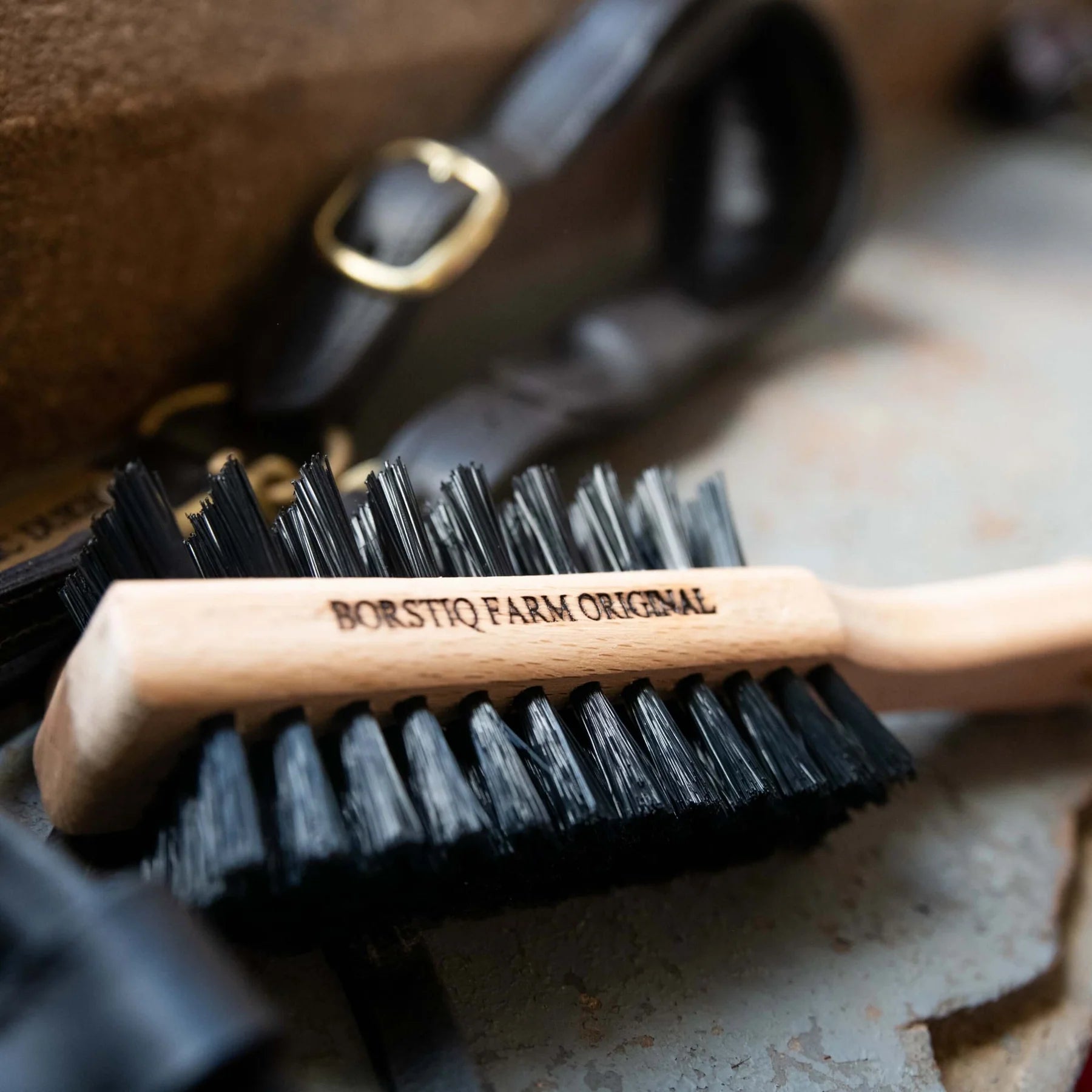 Borstiq Barefoot Hoofpick and Hoof Brush