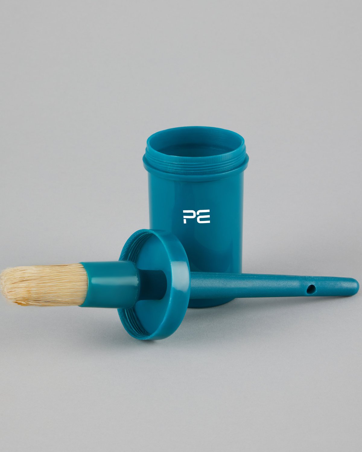 Premier Equine Hoof Oil Brush & Bottle Set - Medium Blue. Horse hoof care. Hoof oil applicator brush. -…