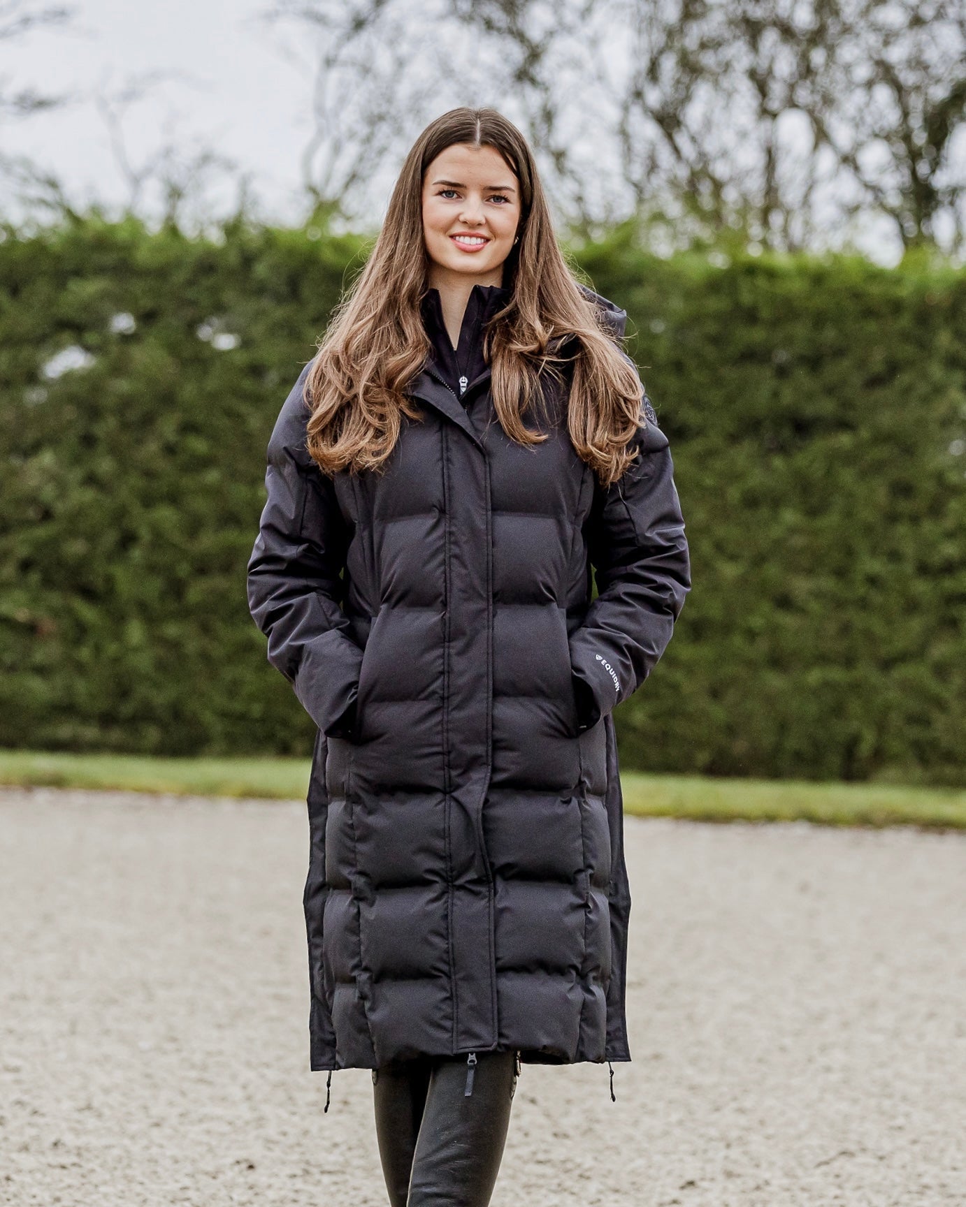 EQUIDRY Thora Waterproof Riding Puffer Women's Black