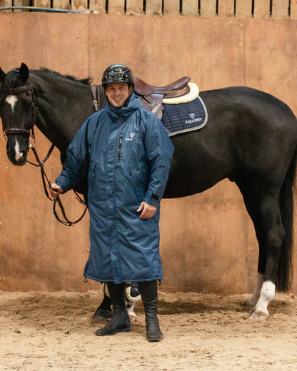 EQUIDRY Evolution Men's Thick Fleece Steel Blue