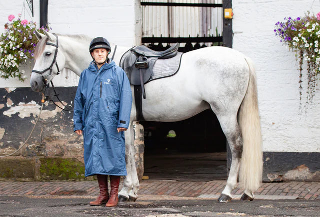 EQUIDRY Evolution Men's Thin Fleece Steel Blue