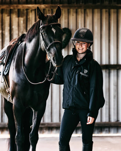 EQUIDRY Shortie Men's Thin Fleece Black/Black