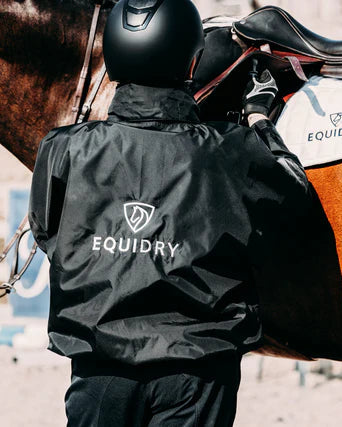 EQUIDRY Shortie Men's Thin Fleece Black/Black