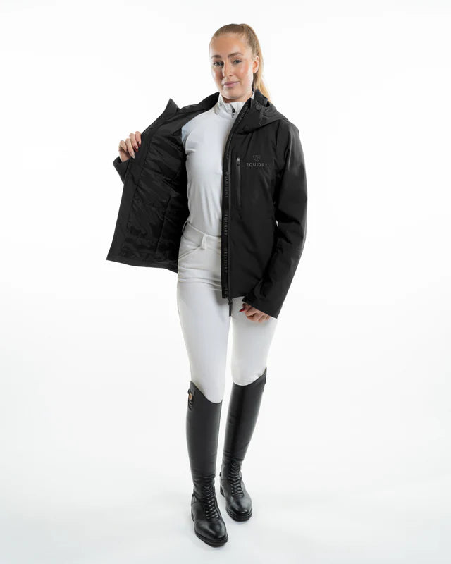 EQUIDRY Iris Warm Waterproof Riding Jacket Women's Black