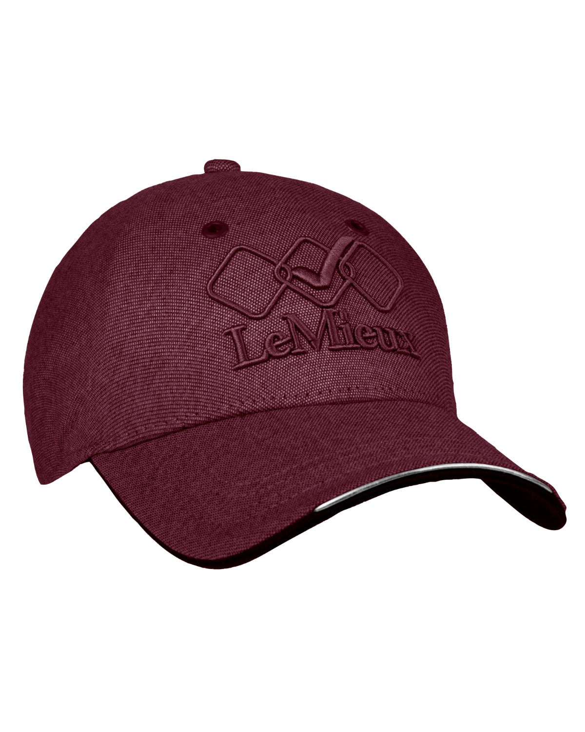 Lemieux Burgundy Baseball Cap | Team Logo, Stylish Riding Hat
