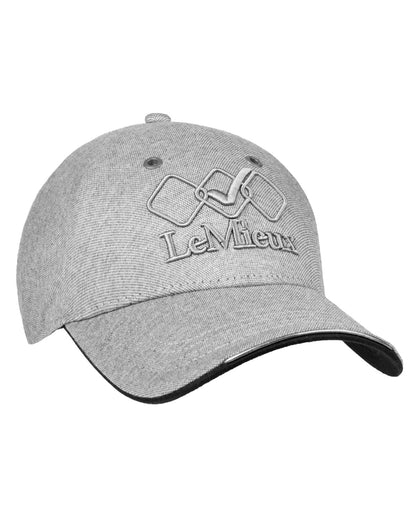 LeMieux Grey Baseball Cap - Adjustable Equestrian Team Hat, Riding Cap
